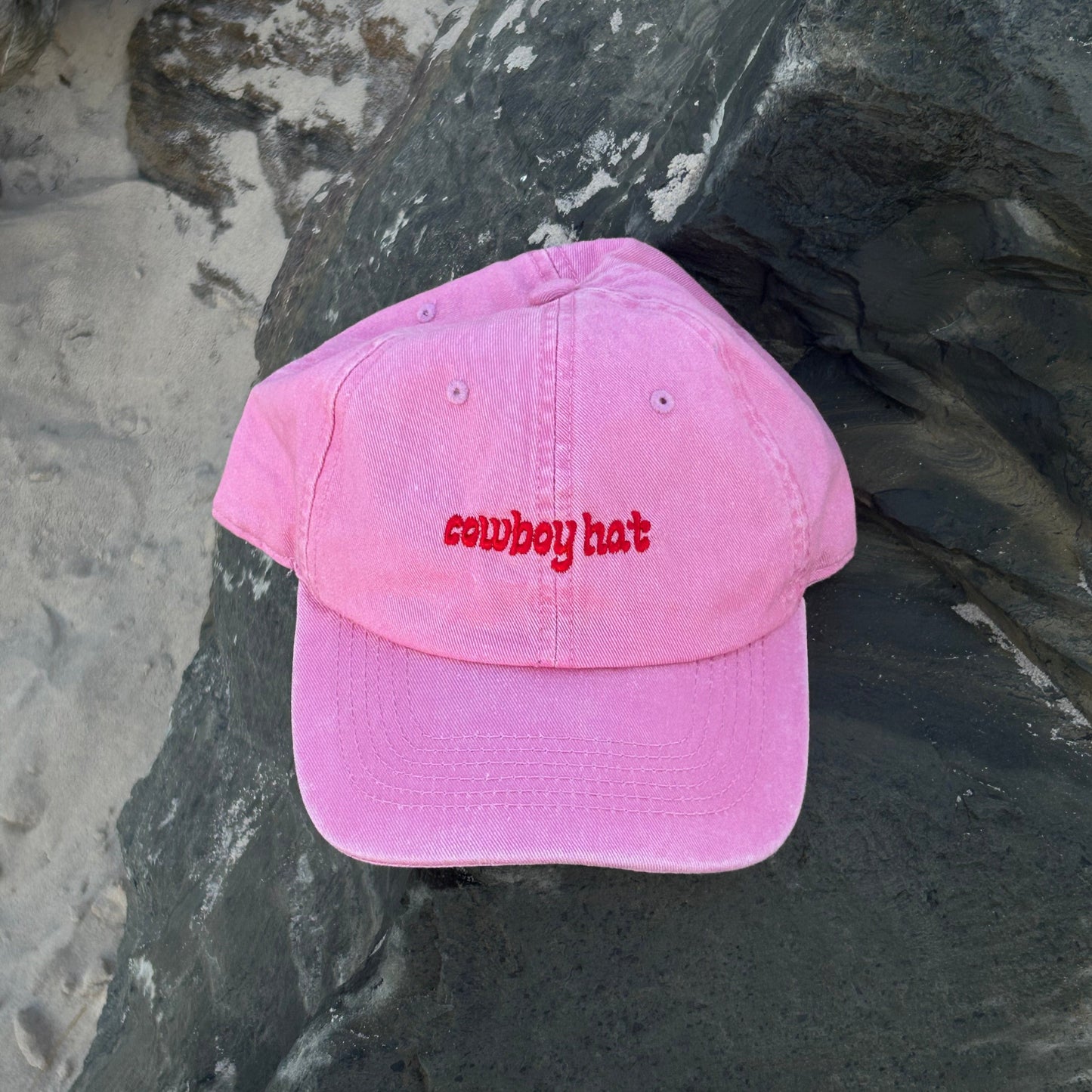 COWBOY HAT / PINK + RED
