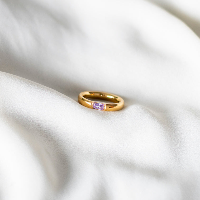 GEM RING (BIRTH-STONES)