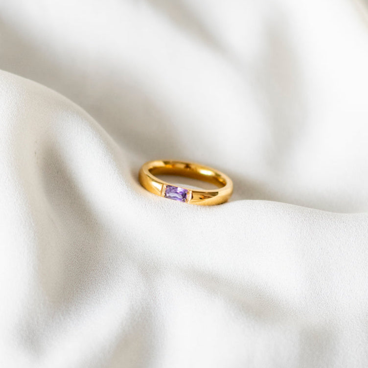 GEM RING (BIRTH-STONES)
