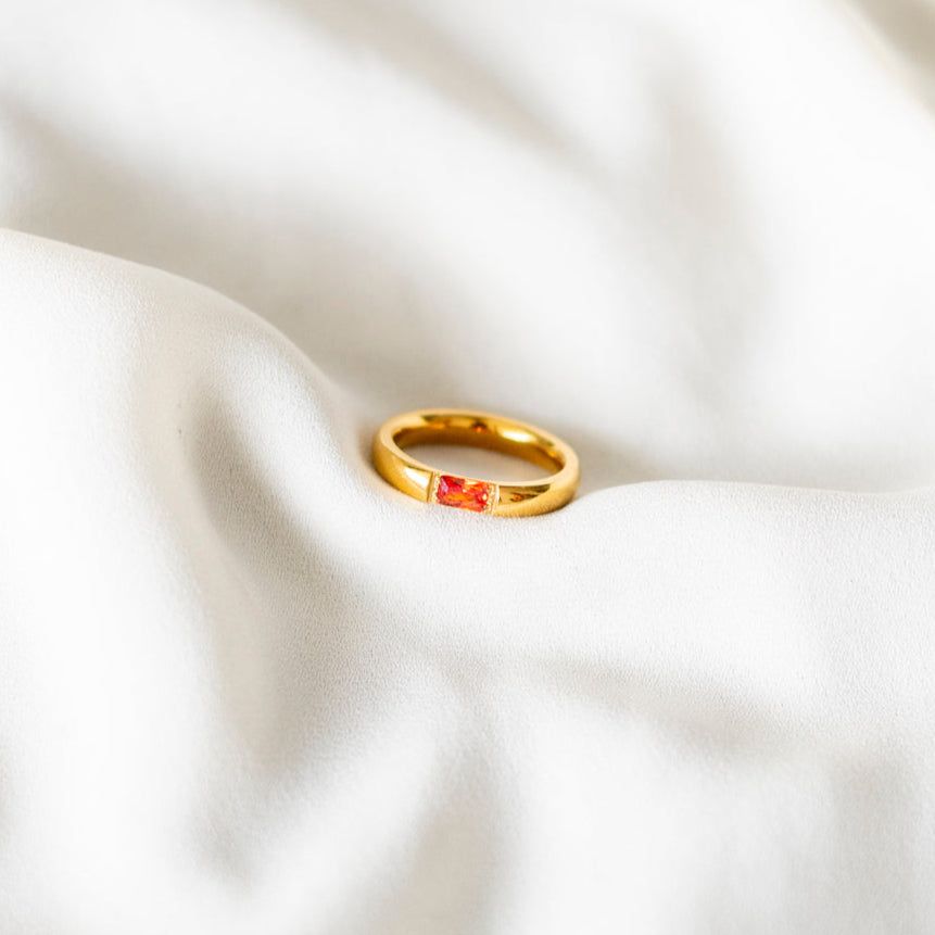 GEM RING (BIRTH-STONES)