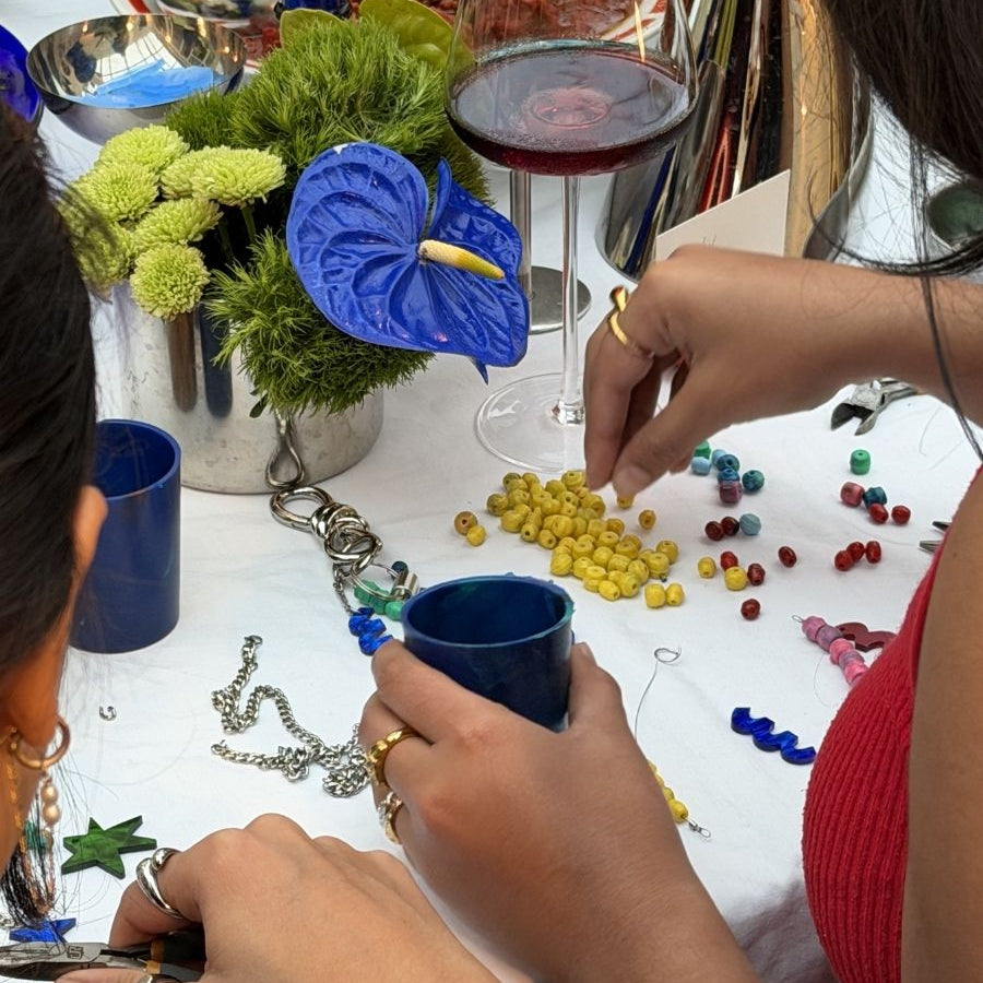 Recycled Plastic Beading Workshop: Bag Charms (MFW)