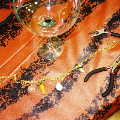 MAKE YOUR OWN CHARM NECKLACE/BRACELET @ SHOP GAL (FITZROY, MELB)
