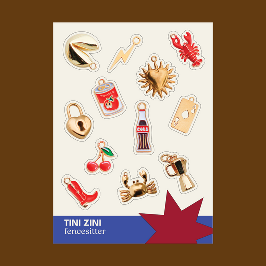TINI ZINI x Fencesitter Sticker Sheet