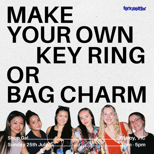 Make Your Own Key Ring/Bag Charm @ Shop Gal [MELB]