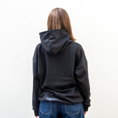 COMING SOON: Fencesitter Hoodie - Black + Electric Blue [Available 5/9]